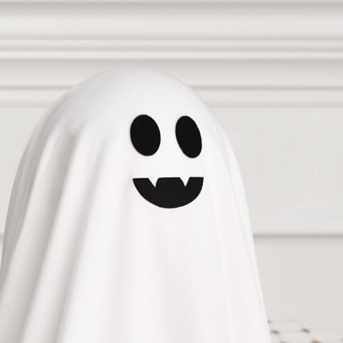 ORIENTAL CHERRY Halloween Decor - Halloween Decorations Indoor - Set of 3 DIY Spooky Ghosts Crafts - Scary Ghost for Indoor Party Home Table Room Kitchen Office - Image 3