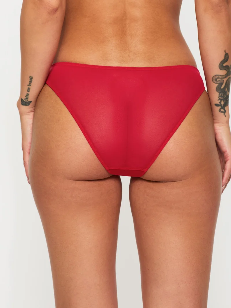 Ann Summers Ann Summers Sexy Lace Planet Crotchless Brazilian Red