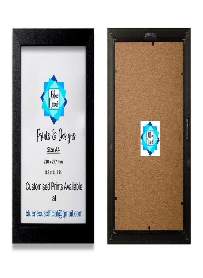 Blue Nexus ملصقات بلو نيكسوس لجوني ديب وجاك سبارو، ملصق حائط مع إطار، ملصقات جدارية، لوحة فنية للغرفة |_BNWPL19 - Image 2
