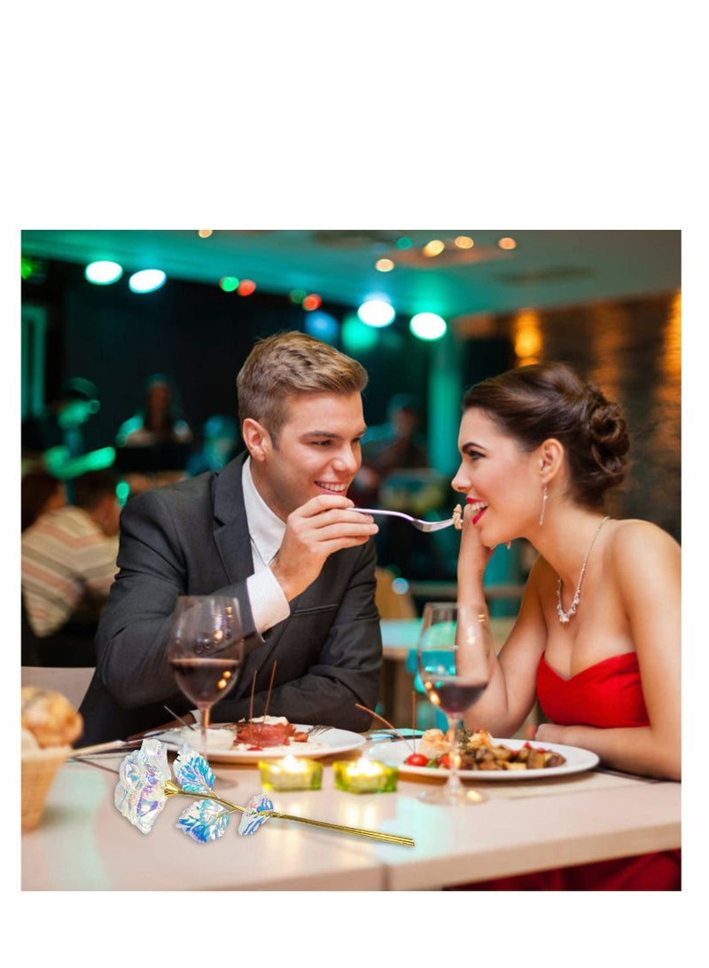 Y&D Forever Rose Gifts for Her, Enchanted Birthday Cute Aesthetic Room Decor, Wedding Anniversary Wife, Girlfriend, Presents Mom, Best Friend, Artificial Flower - Image 4