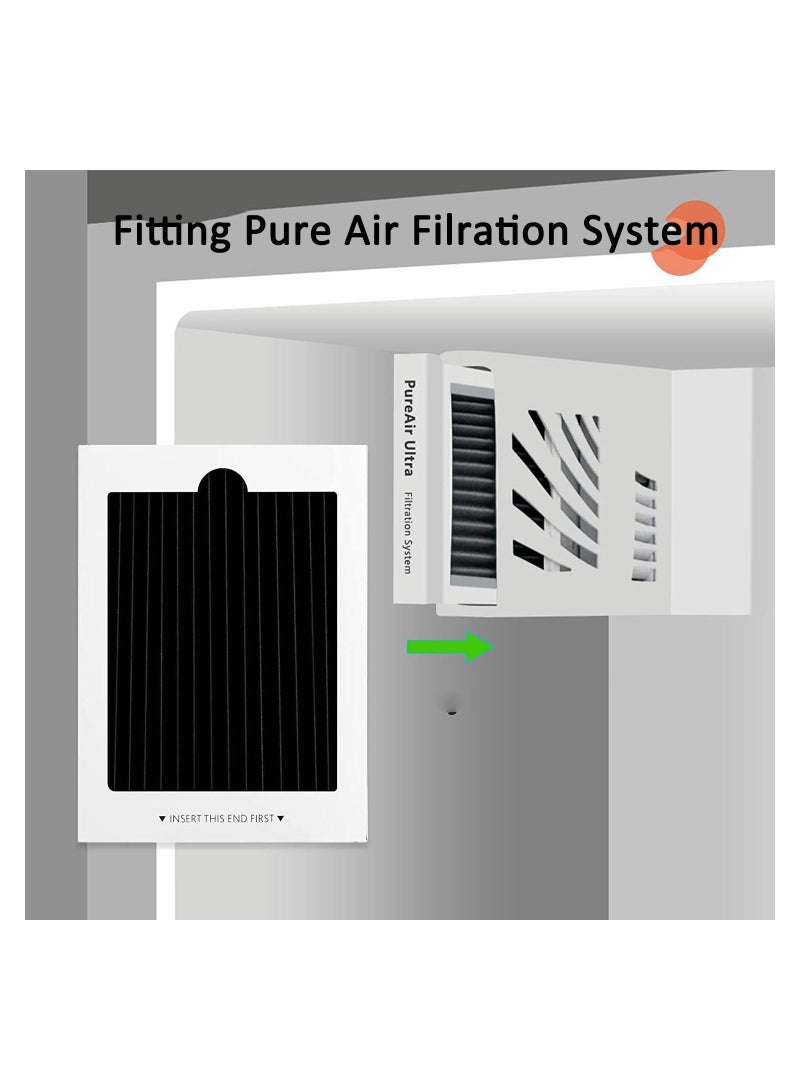 Y&D Refrigerator Air Filter Replacement 12 Pack Activated Carbon Compatible with Frigidaire & Electrolux Pure Ultra Reduce Odors for RAF1150 242061001 242047801 242047804  - Image 2