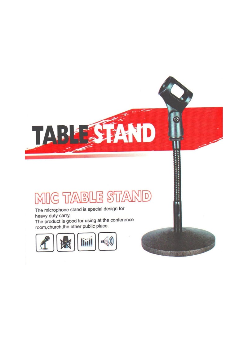 Megarya Microphone Stand For Live Voice Professional Heavy Duty Using At Conference, Room, Church And Other Public Places Usages  - Image 2