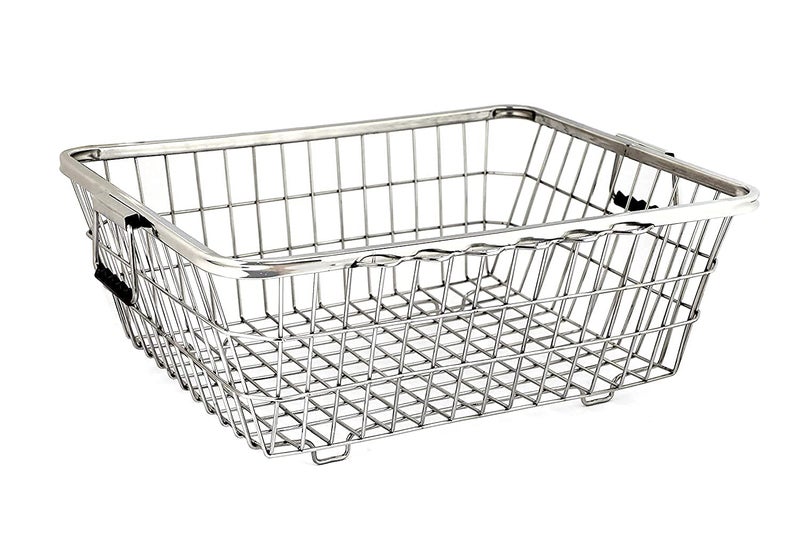 Birdwing Dish Drainer Steel 60x47x23 Stainless Steel Heavy Duty Dish Drainer Basket for Kitchen Utensils - Image 1