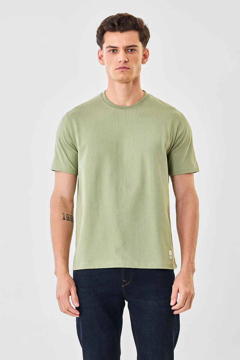 SNITCH 100% Cotton Crew Neck Core Lab T-Shirt