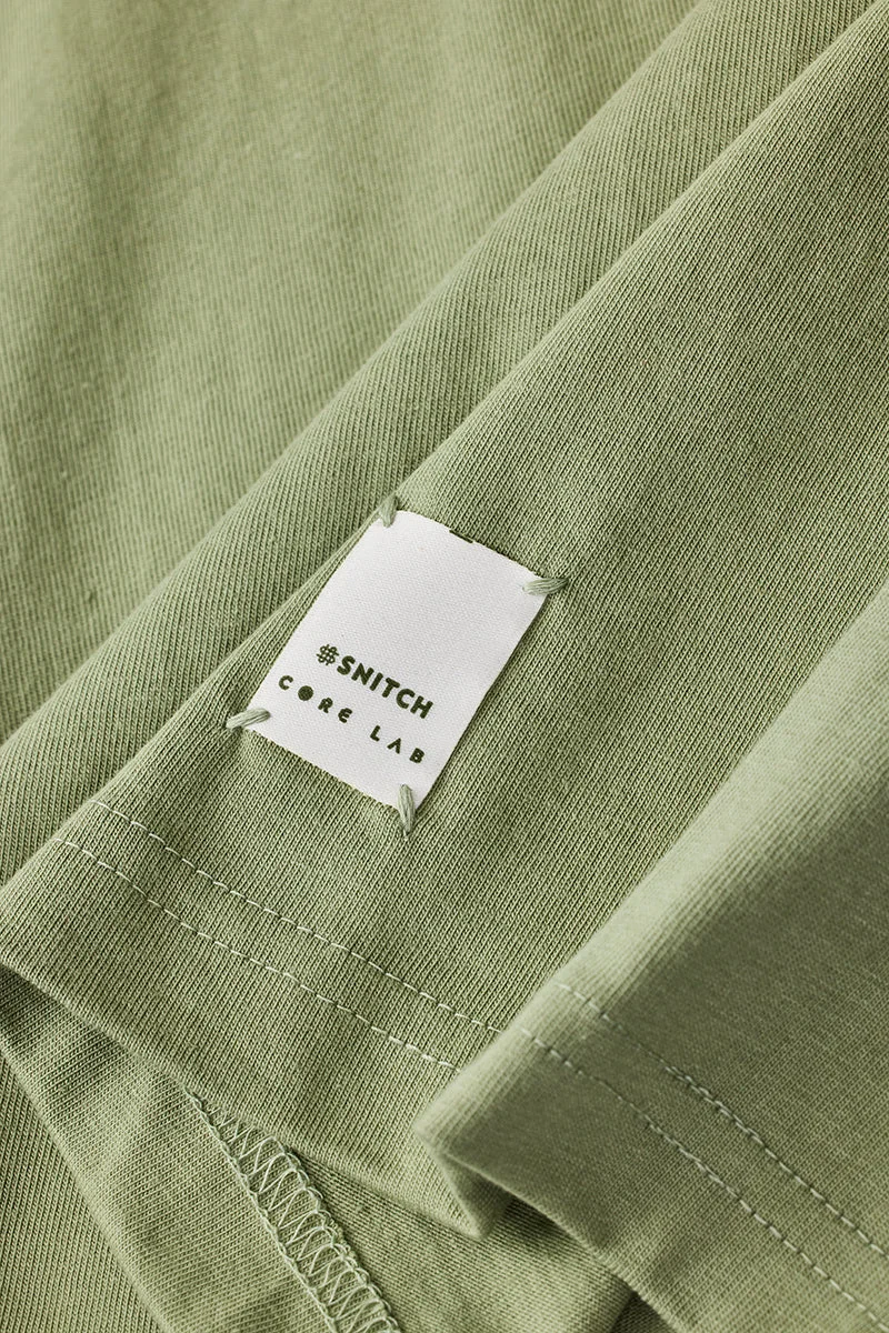 SNITCH 100% Cotton Crew Neck Core Lab T-Shirt