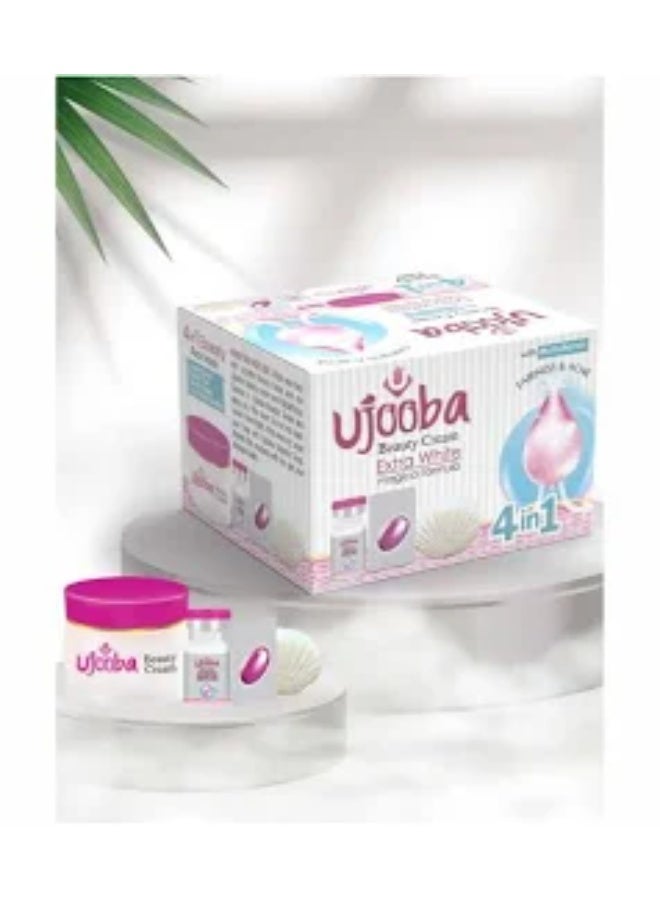 Ujooba كريم الجمال الأبيض الإضافي 4 في 1 تركيبة سحرية - Image 1