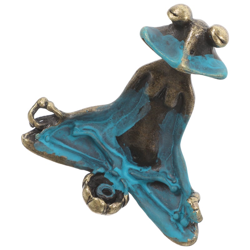 Frog Incense Holder Incense Burner Holder Frog Statue Sitting Frog Figurine Yoga Office Spa Room Room Decor For Fragrance Relaxation - Image 4