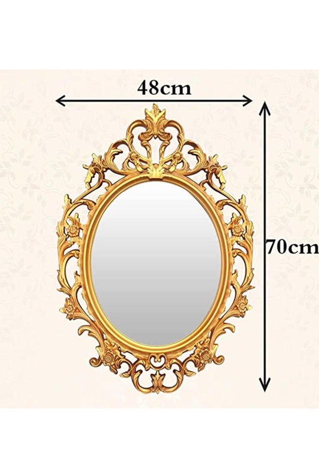 Generic FFD Vintage Wall Hanging Mirror Makeup Mirror Dressing Living Room, Kitchen, Bedroom, or Hallway  - Image 2