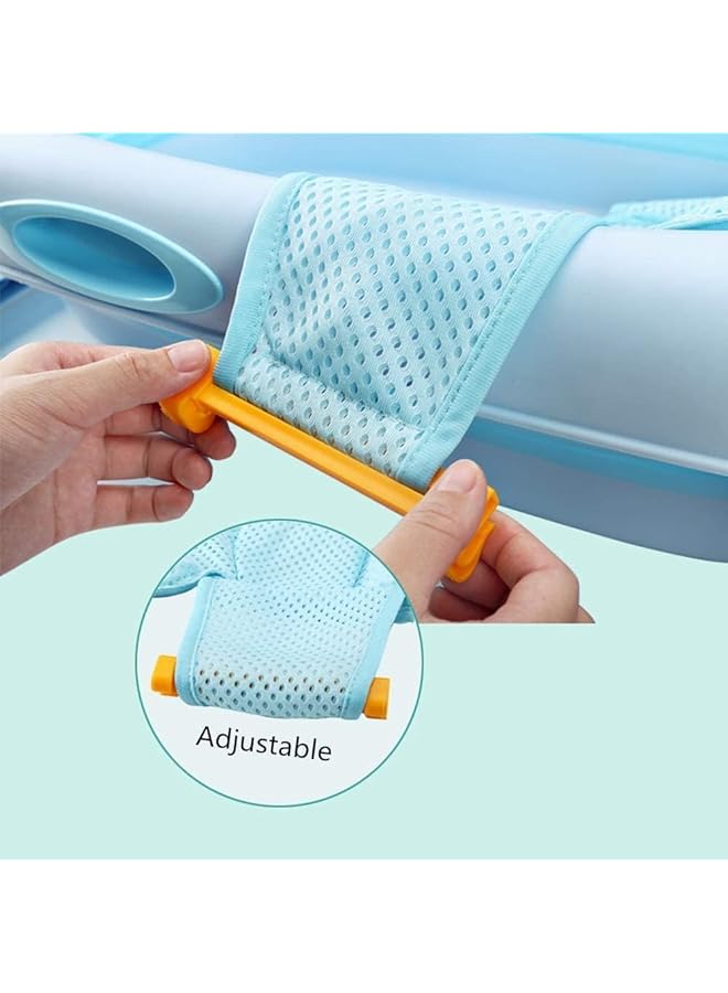 إيروريكس شبكة حمام الطفل، وسادة حمام الطفل، وسادة دعم مقعد حديثي الولادة، شبكة غير قابلة للانزلاق، شبكة حوض الاستحمام، ثلاثة - Image 4
