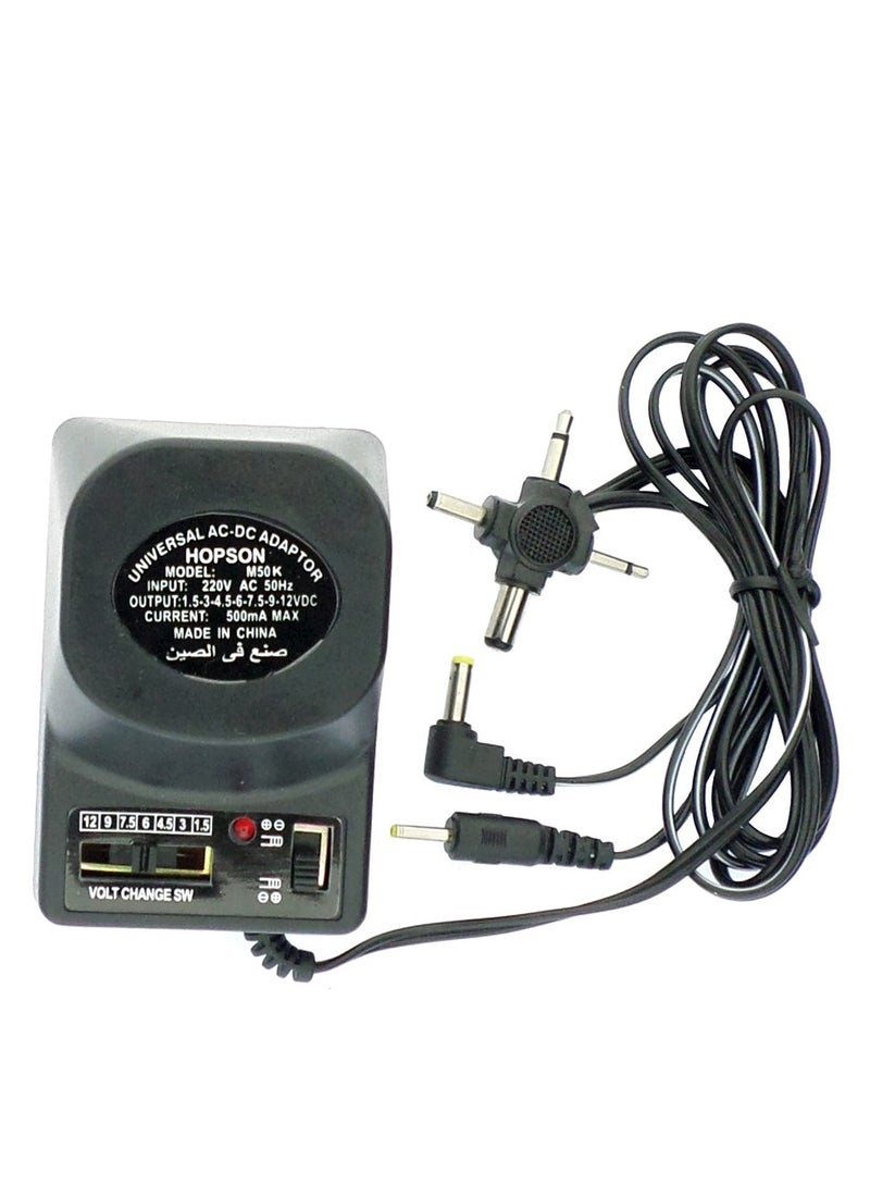 AC/DC Adapter (500mA)