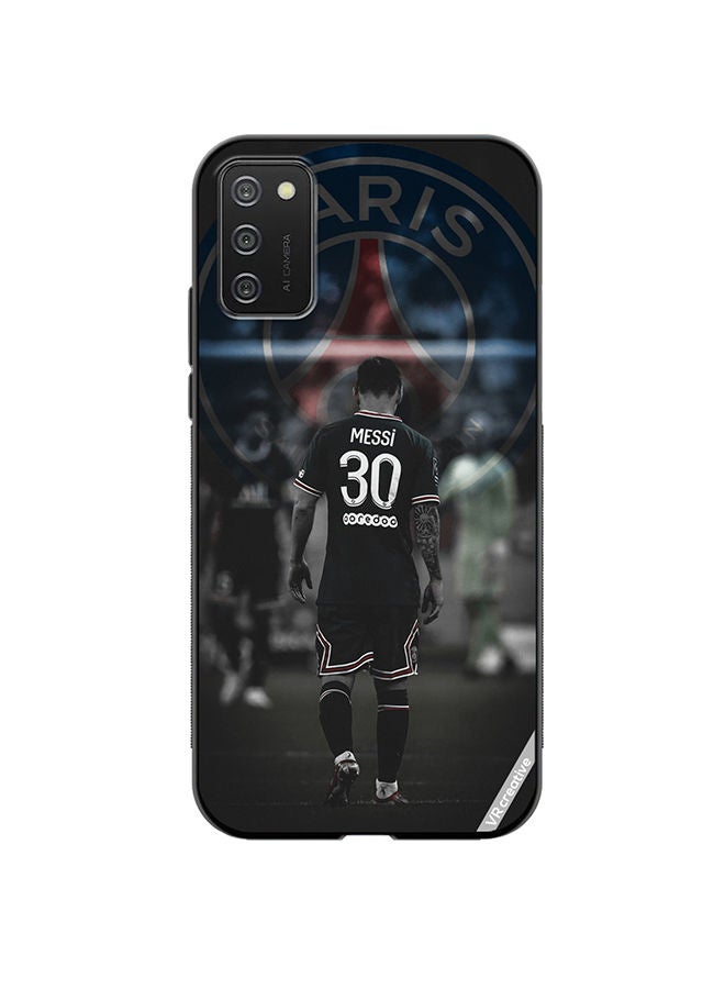 VR CREATIVE Protective Case Cover For Samsung Galaxy A02s Messi Design Multicolour - Image 1