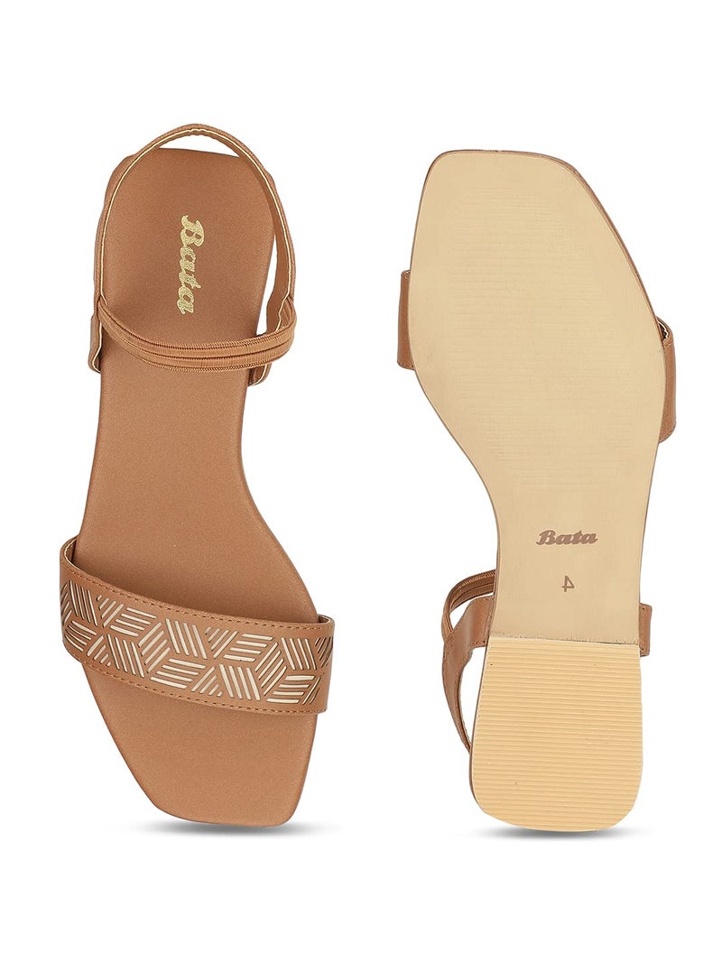 Bata Sansa Sandal Women's Light Brown Sandals - 7 UK (5613339) - Image 4