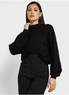 Round Neck Knitted Sweater