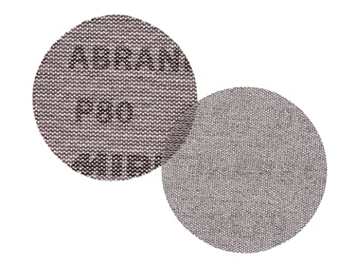 Mirka Abranet Net Grip Disc 3 inchGrit 80 Mesh Sandpaper Sanding Discs Hook and Loop 50 pcsDust Free Sanding Sand Paper 9A203080 - Image 3