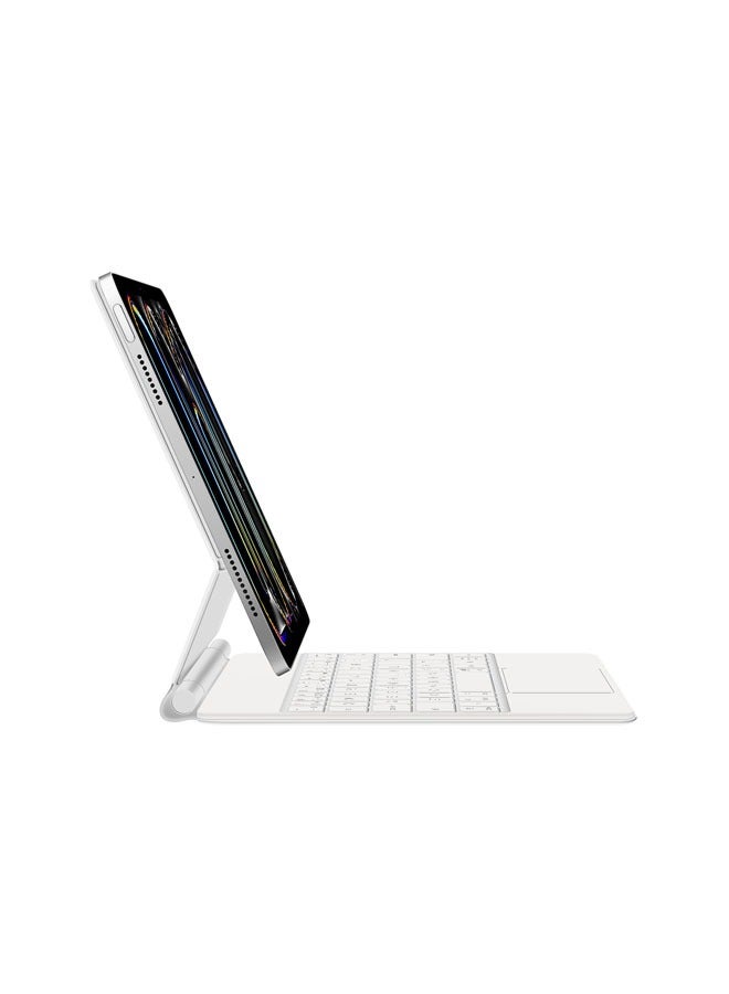 For iPad 10th generation 10.9-inch Magnetic Keyboard Case Multi-touch Trackpad Keyboard Case Wireless Backlit Keyboard Easy-to-adjust floating stand - Image 5