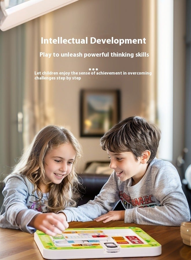 ملقط لعبة مواقف السيارات المغناطيسية - ألغاز ذكاء للأطفال 2-5 سنوات | 750 تحديًا تعليميًا | العاب ذكاء و STEM لتنمية المهارات مع سيارات مغناطيسية | هدية منتسوري آمنة للسفر والمنزل - Image 2