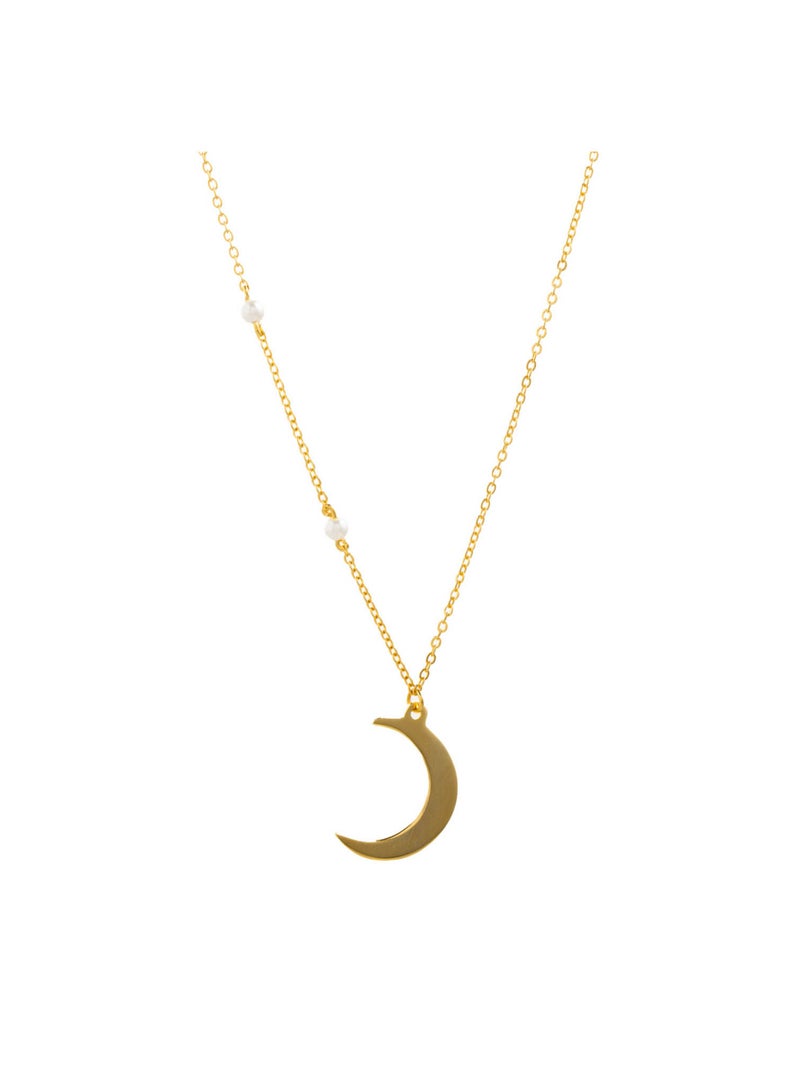 Trendella Moon necklace and pearls - Image 1