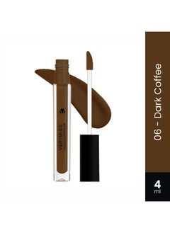 VERYMISS Liquid Concealer Matte Finish Waterproof Full Coverage Easy To Blend Dewy Effect Enriched With Vitamin E 4 Ml 06 Dark Coffee  - Image 2