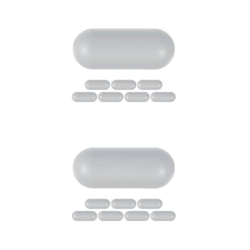 16 pcs Toilet Seat Stoppers Toilet Seat Pads Toilet Seat Bumper Toilet Seat Spacer Bidet Toilet Seat Bumpers Toilet Seat Bumper Replacement Kit - Image 1