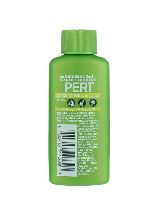 PERT PLUS , Happy Medium 2 In 1 Shampoo Plus Conditioner - 1.7 Oz, 3 Pack - Image 3
