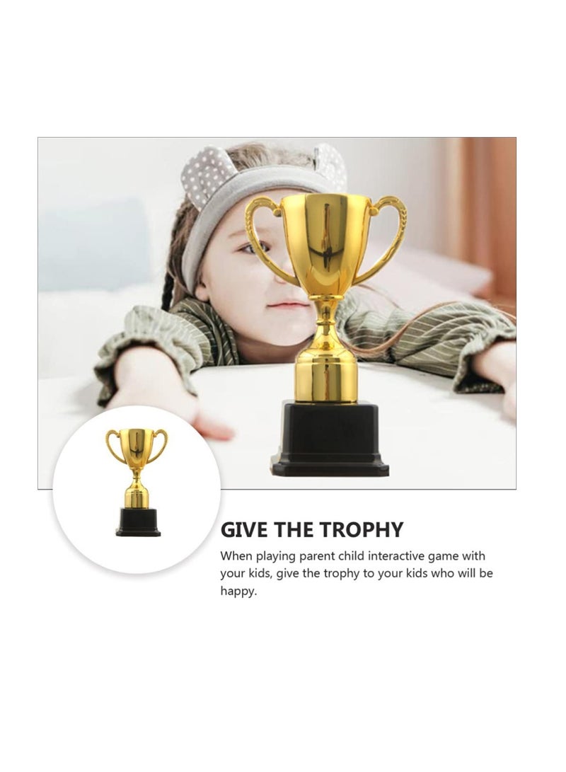 SYOSI Mini Trophy Award Trophy Gold Cup Trophies Winners Cup Award for Football Soccer Baseball Carnival Prize Party Favors - Image 5