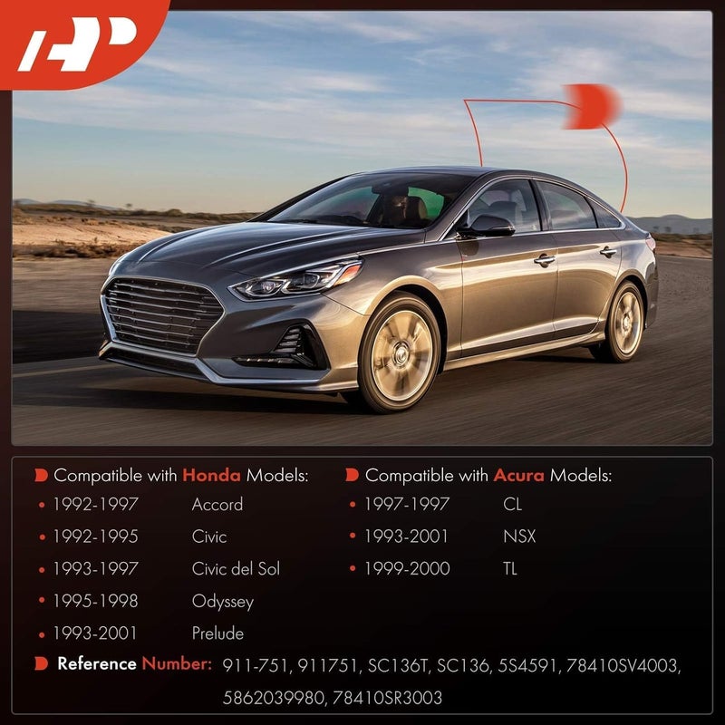 A-Premium Transmission Output Speed Sensor with Drive Link Compatible with Honda Accord 1992-1997, Civic 1992-1995, Odyssey 1995-1998 & Acura NSX 1993-2005, TL 1993-2005, CL 1997 - Image 2