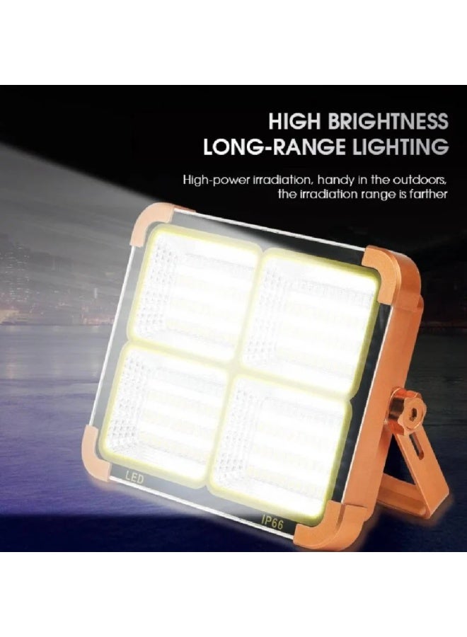 KEYANG Portable LED Solar Flashlight (5 Lighting Modes) - Powerful and Waterproof Lighting for Camping Trips, Gardens, and Emergencies! - Image 4