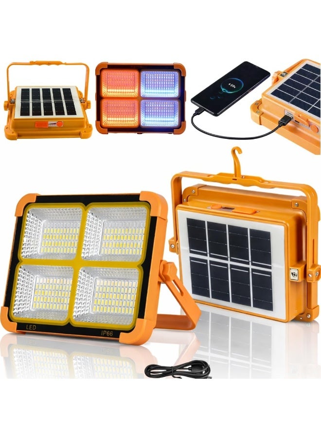 KEYANG Portable LED Solar Flashlight (5 Lighting Modes) - Powerful and Waterproof Lighting for Camping Trips, Gardens, and Emergencies! - Image 2