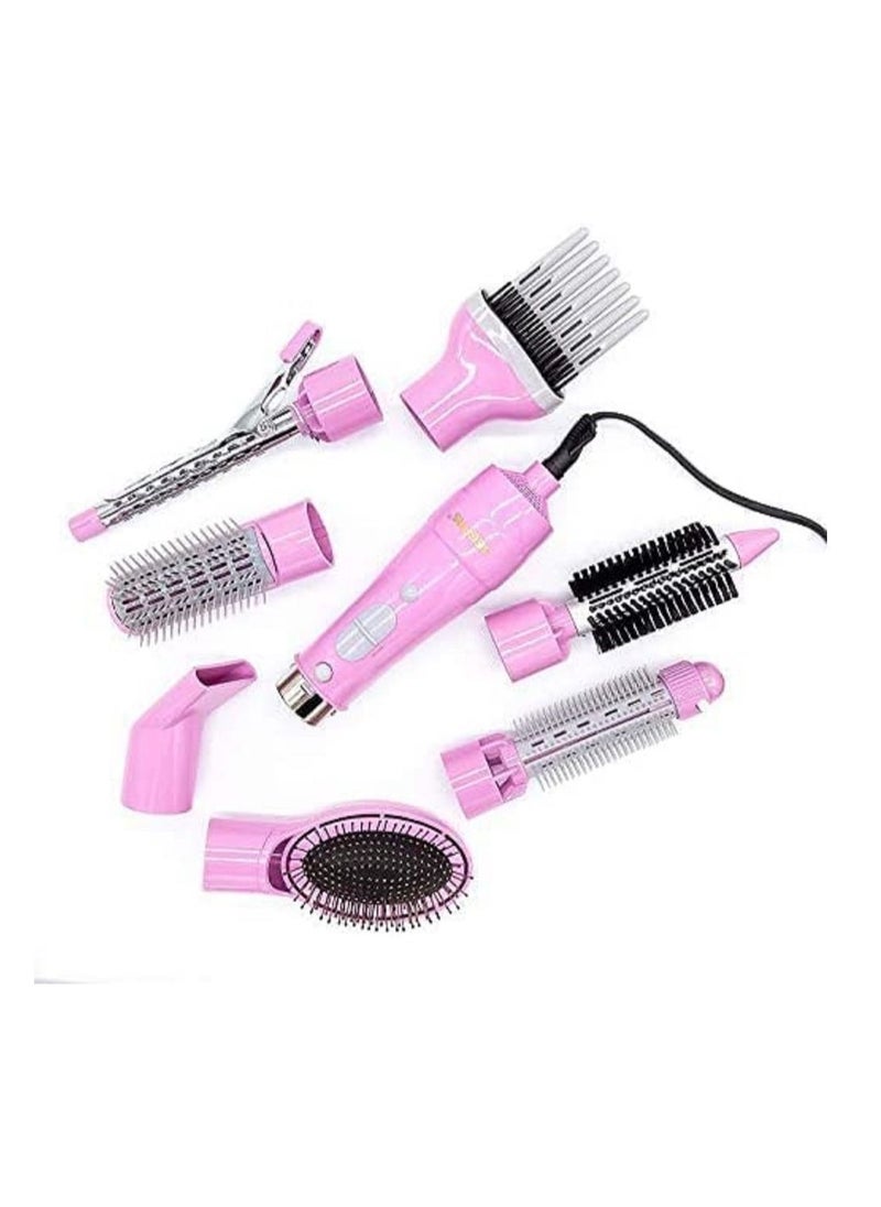 Hair Styler and Blower with 2 Speed Settings 8-In 1