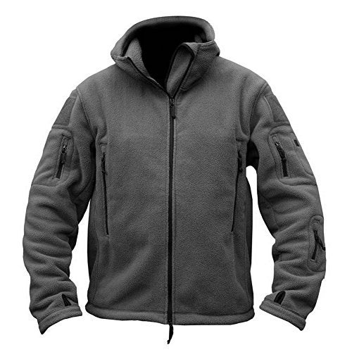 ReFire Gear Men's Warm Military Tactical Sport Fleece Hoodie Jacket - Image 2