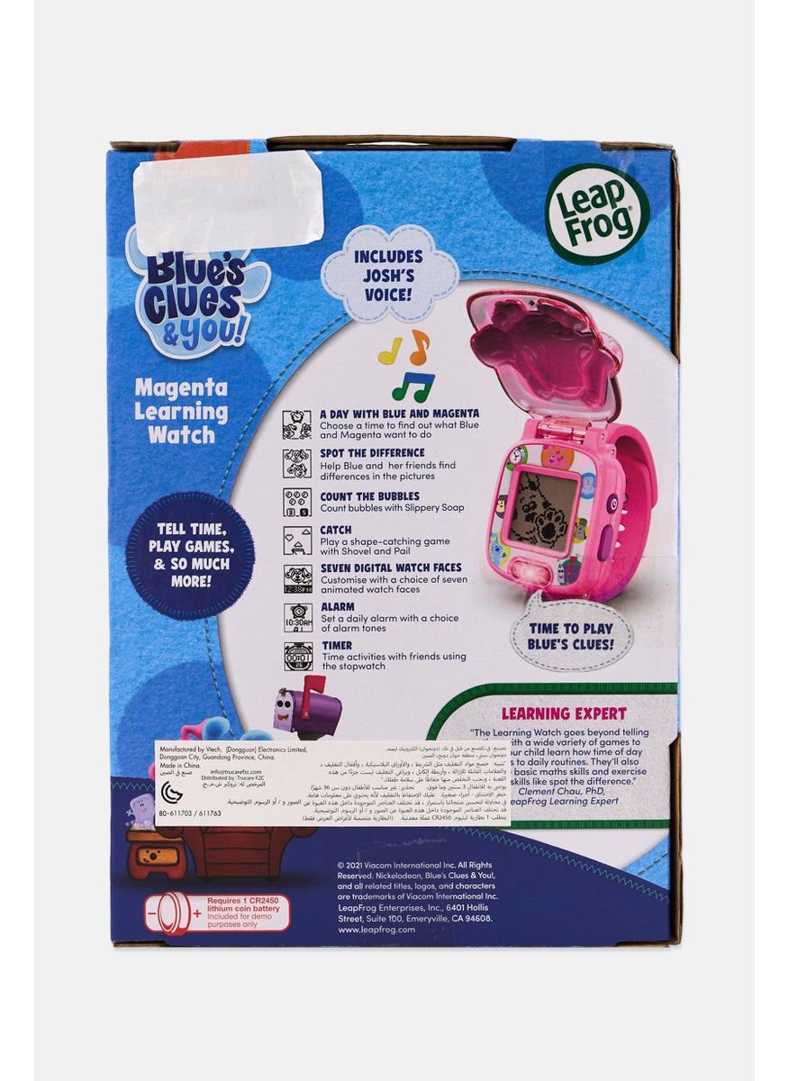 Leap Frog - Leap Frog Blues Clues And You Learning Watch, Pink - Image 1