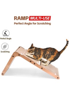 Scratcher Board Toy Scratching Post:Cardboard Cat Scratcher, Vertical Cat Scratching Board, 23.6 Inch L-Shape Cat Scratch Pads with Built-in Catnip Toy Balls, Cat Scratchers for Indoor Cats - pzsku/Z3F51BFAE260552BD86D8Z/45/_/1723687542/7a032034-32dc-4a7d-a98f-6fa346a05e35