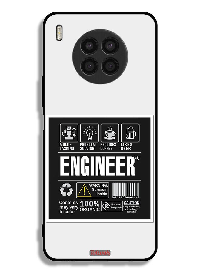 Tolwak Honor 50 Lite Protective Case Cover Engineer Sticker - Image 2