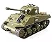 POCO DIVO دبابة ميدانية أمريكية متوسطة POCO DIVO شيرمان M4A3 RC IR بانزر 24 غيغاهرتز نموذج 130 مع صوت وضوء - Image 2
