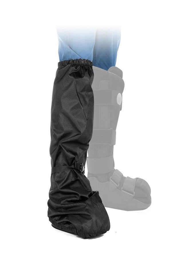 Mybow Walking Boot Cover, Orthopedic Boot for Broken Foot Injuries Cast Cover, Tall Medical Walking Boot Cover, Outdoor Cast Protector, Surgical Recovery Air Walker Boot Accessories (No Sole) - Image 1