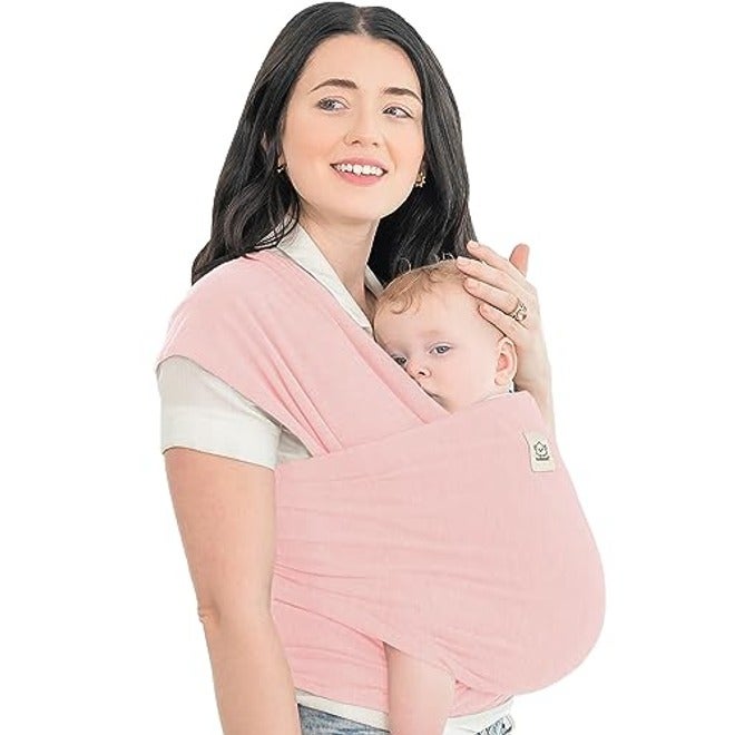 KeaBabies Baby Wrap Carrier – All-in-1 Original Baby Carrier, Forest, Newborn to Toddler Sling, Hands-Free Bonding, Breathable & Adjustable