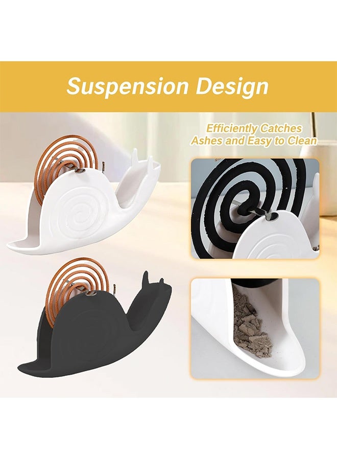 Quantum 2 PCS Mosquito Coil Holder, Snail Incense Burner Holder, Incense Coils Holder for Indoor and Outdoor Use - Image 3