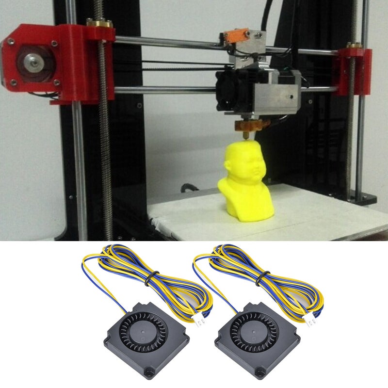 قطعتان من مراوحة تبريد KOONOVO ذات مادة معدنية بالكامل — ملحقات طابعة 3D لنموذج ENDER3/Ender3 pro - Image 5