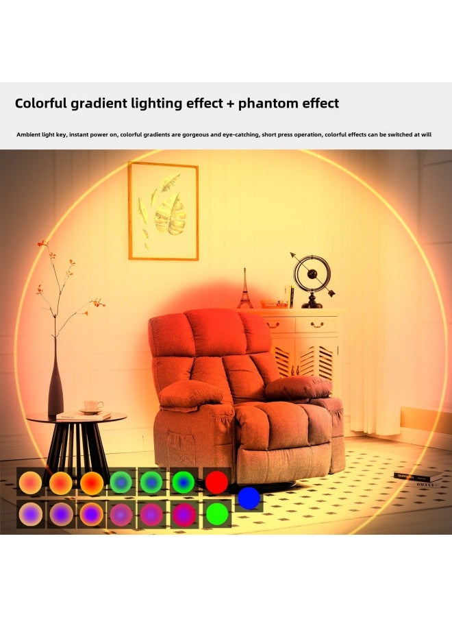 Atmosphere Nightlight Charging Intelligent Induction Magnetic Magic Multi-scene For Long Battery Life-Power Supply:HL-016A-Light Color:White Colorful Atmosphere Table Lamps (pack Of 2)  - Image 4