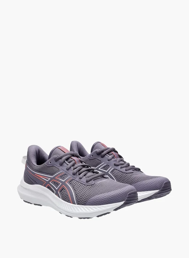 اسيكس Women's Logo Detail Sports Shoes With Lace-Up Closure - Jolt 5