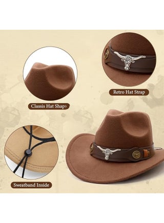 Adult Western Cowgirl Costume – Cowboy Hat, Fringe Outfit & Bandana-Style Accessories for Parties M - view 4