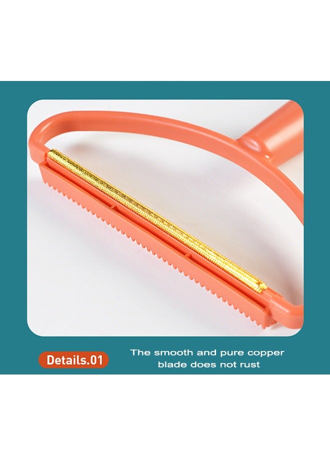 Lint Remover, New Pet Hair, Manual Carpet Scraper for Clothes Fluff Rake, Roller Cleaner, (2 PCS) - Image 5