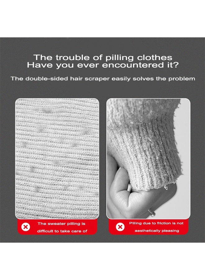 Lint Remover, New Pet Hair, Manual Carpet Scraper for Clothes Fluff Rake, Roller Cleaner, (2 PCS) - Image 2
