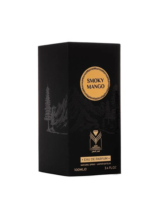 ALMAS PERFUMES Smoky Mango - EDP - For Unisex - 100ml - Image 3