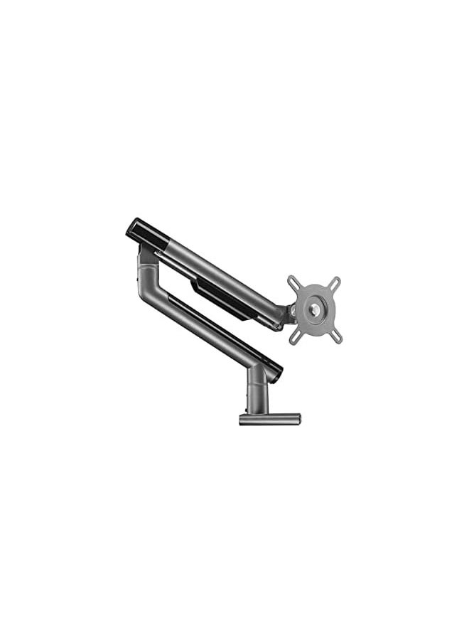 PROMASS - Premium Aluminum Single Adjustable Computer Monitor Arm Mount for 17 To 32 Inch, Grey, TM-49-C06-G - Image 1