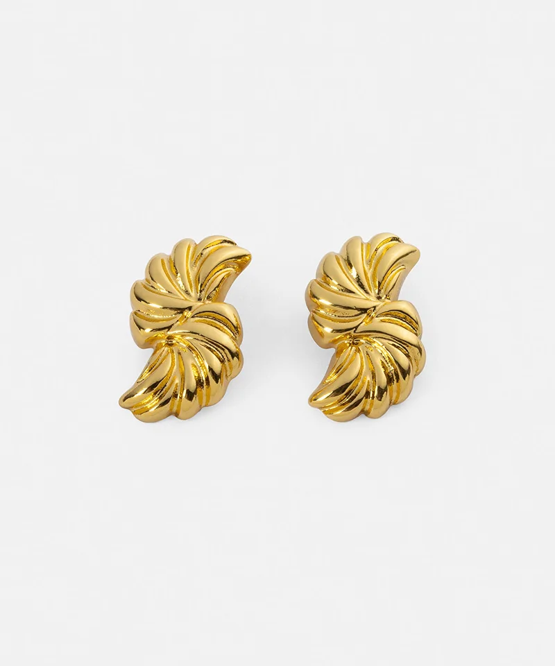 ابيكول Textured Earrings