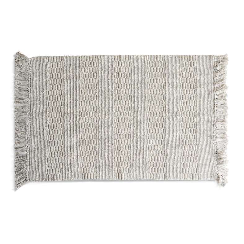 Pan Home Nova Cotton Woven Dhurrie 60x90cm - Cream - 251SUN9900018 - Image 3