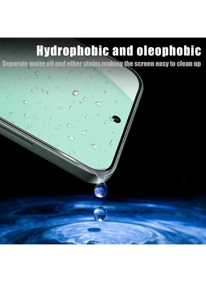 عام لأوبو رينو 14 إف - زجاج مقوى لحماية الشاشة وفلتر حماية الكاميرا [2+2 قطعة]، زجاج مقوى ضد الخدوش بصلابة 9H وخالي من الفقاعات. - Image 5