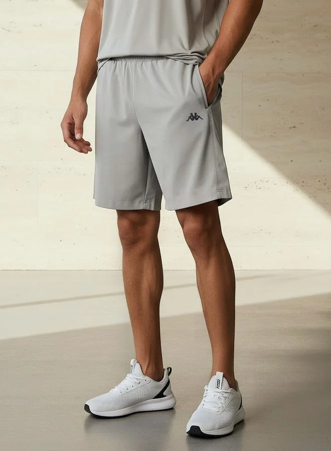 Kappa Kappa Men Logo Print Dual Shorts