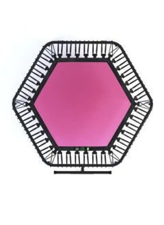 Generic Trampoline,100cm With Adjustable Handle For Fitness Exercises,Multicolor  - Image 2
